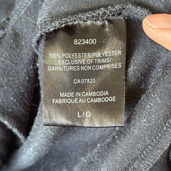 VTG Fila F-Box Mens L Navy Blue Track Jacket Zip Up Retro Sportswear Hip Hop 90s - Picture 11 of 13